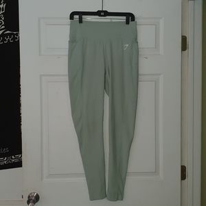 Gymshark Leggings w/ Pockets Mint Large